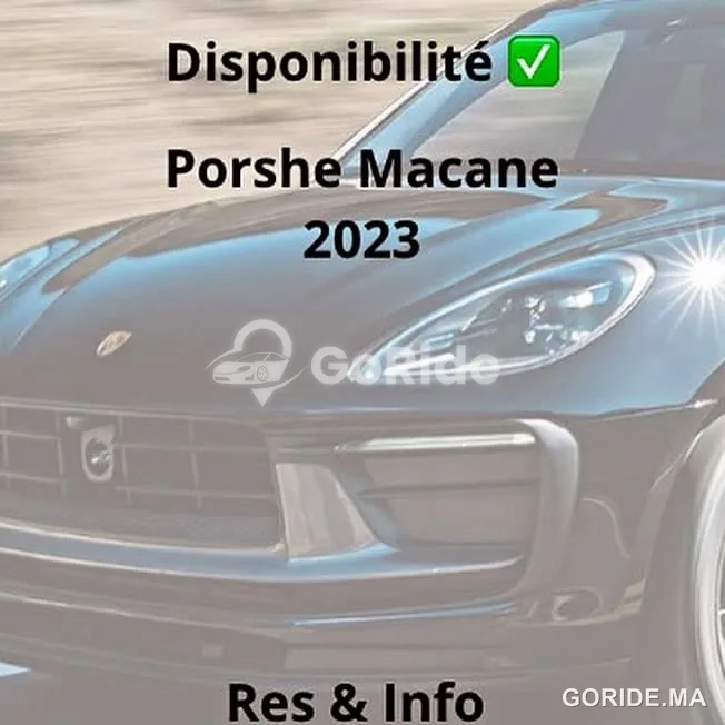 Porsche Macane 2023 - Location voiture oujda