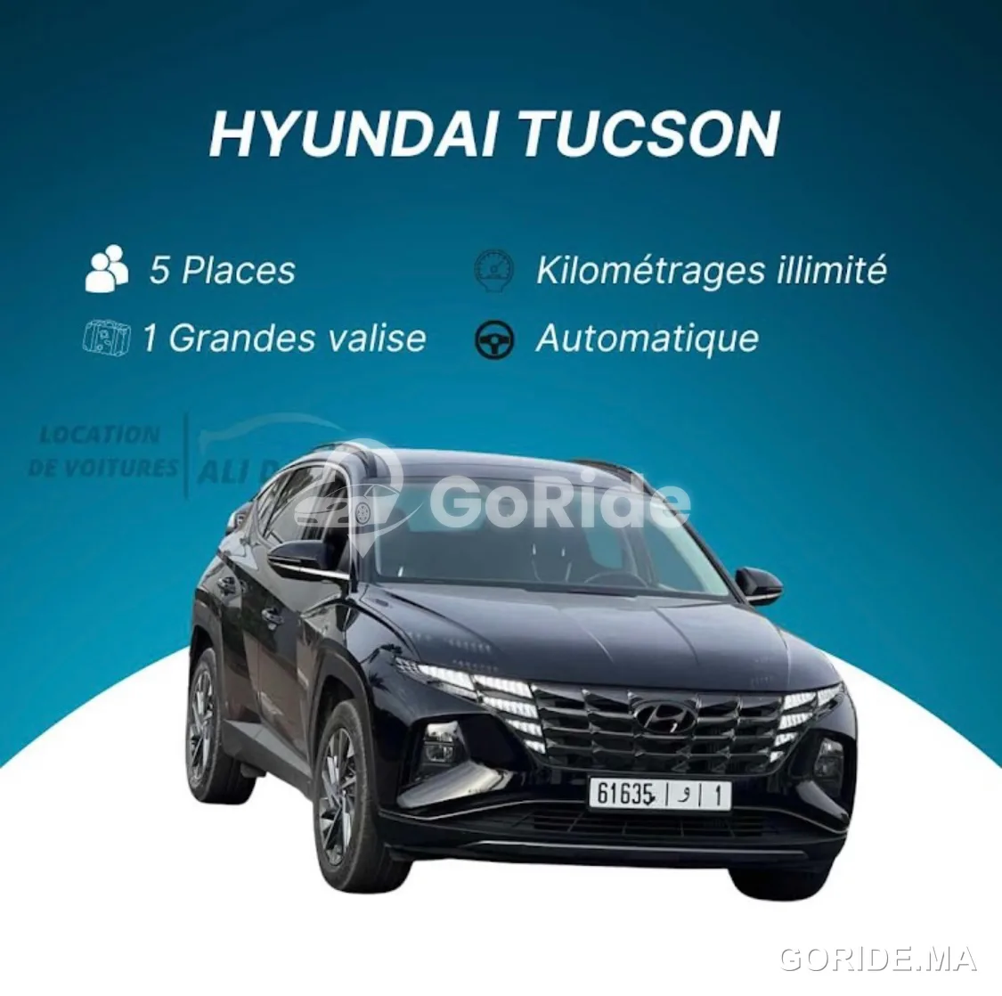 Hyundai Tucson 2023 - Location voiture oujda
