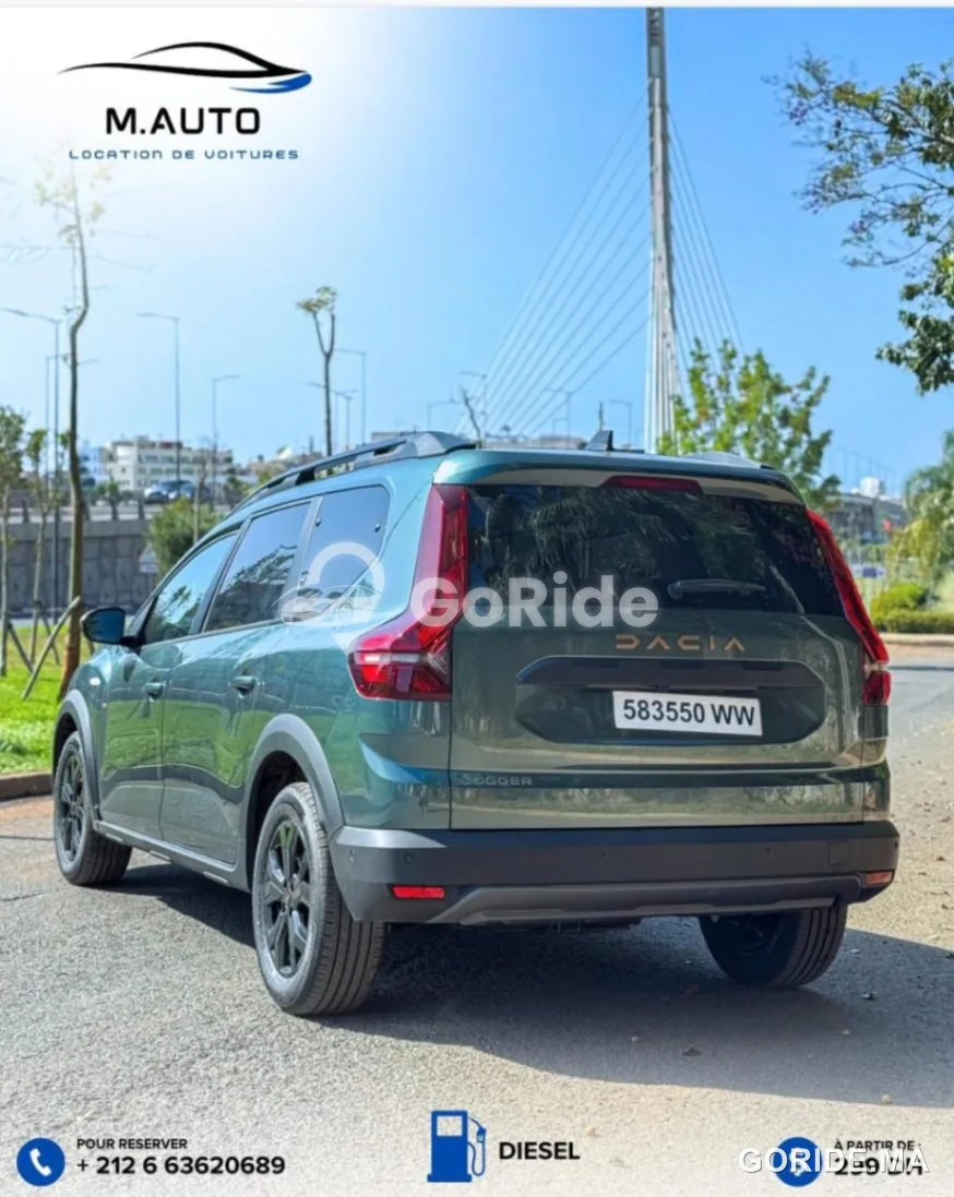 Dacia Jogger 2025 - Location voiture Casablanca
