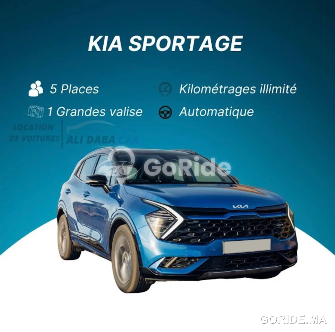 Kia Sportage gtline 2022 - Location voiture oujda