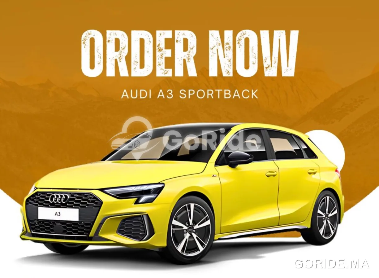 Audi A3 2024 - Location voiture marrakech