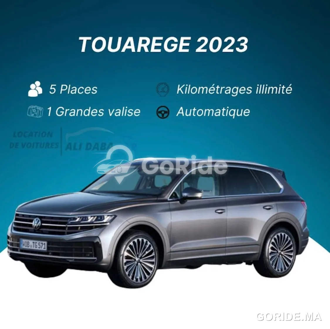 Volkswagen Touareg 2023 - Location voiture oujda